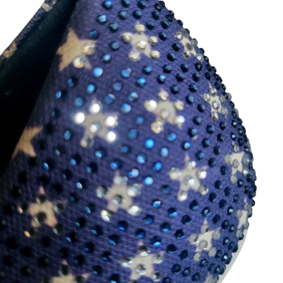 Mix No. 6 D'orsay -  Color: Blue & Silver - Size: 8 - Picture 2 of 7